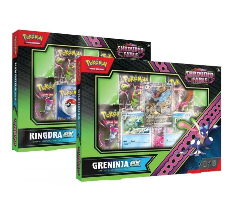 Pokemon Kingdra ex / Greninja ex Shrouded Fable Special Box Collection (DE)