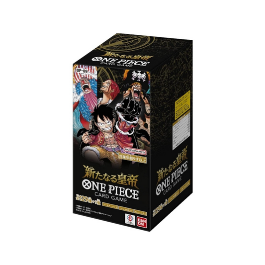 Bandai One Piece OP-09 Emperors in the New World Booster Box Display - Japanisch -
