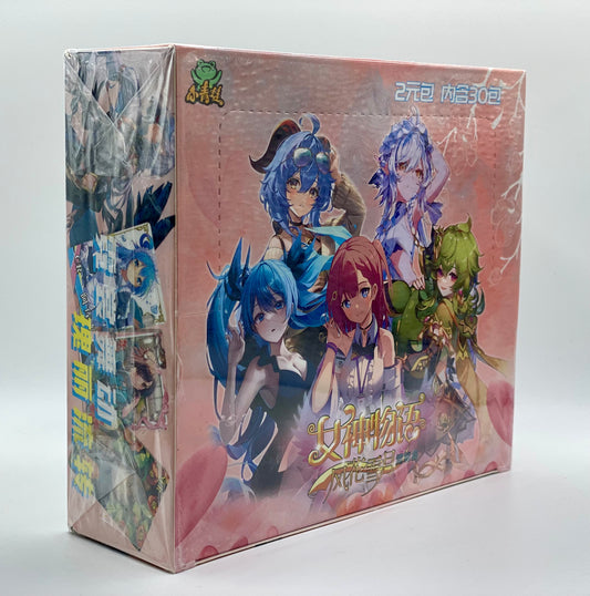Goddess Story TCG Display BOX NS-2M10 Anime Waifu Karten