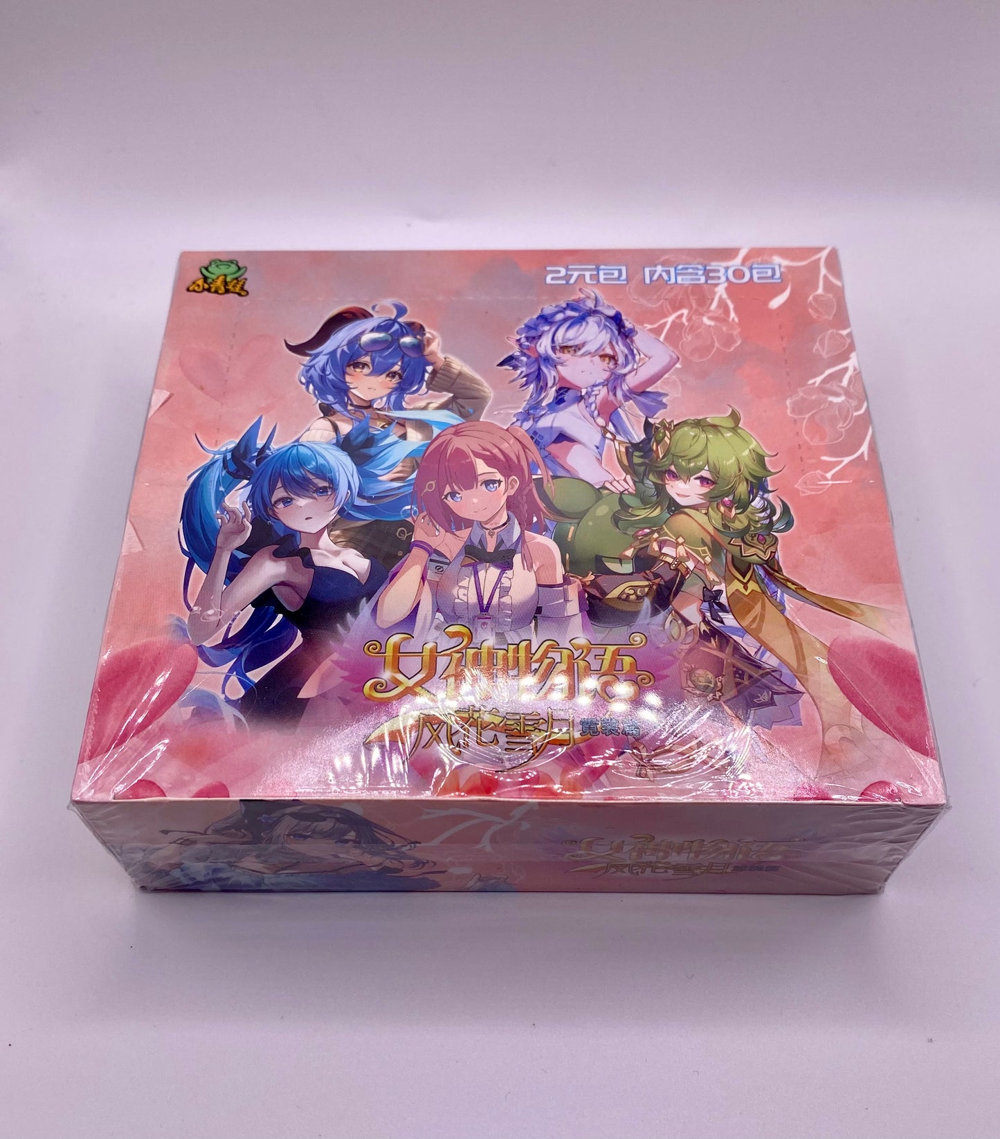 Goddess Story TCG Display BOX NS-2M10 Anime Waifu Karten