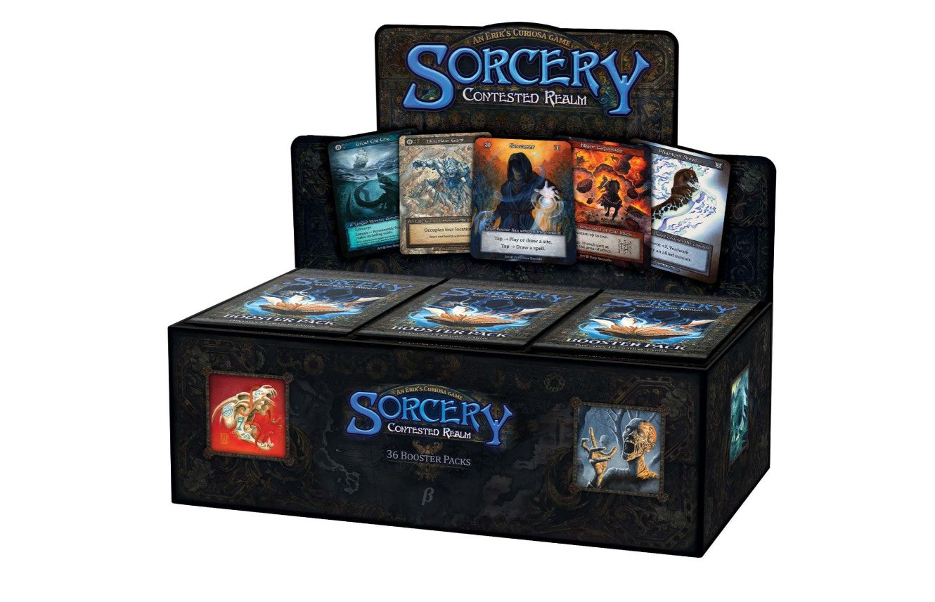 Sorcery TCG: Contested Realm: BETA - Booster Display Box (36 Packs) EN OVP (6=Case)