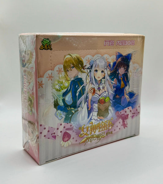 Goddess Story TCG Display Box NS-12 Anime Waifu Karten