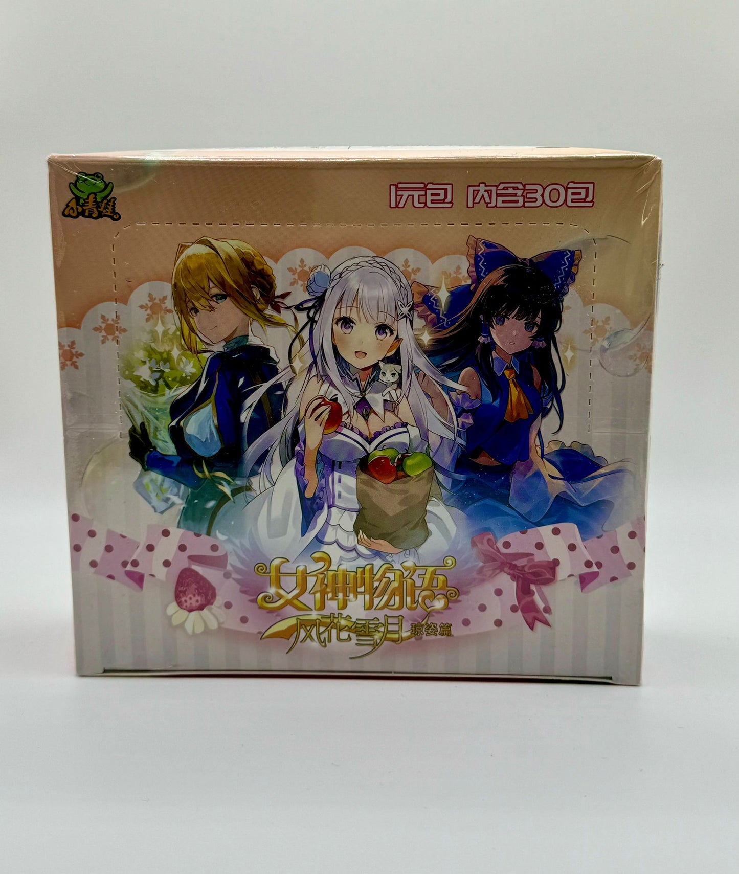 Goddess Story TCG Display Box NS-12 Anime Waifu Karten