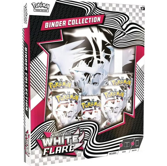Pokemon Black Bolt Binder Collection White Flare Binder Collection TCG (EN)