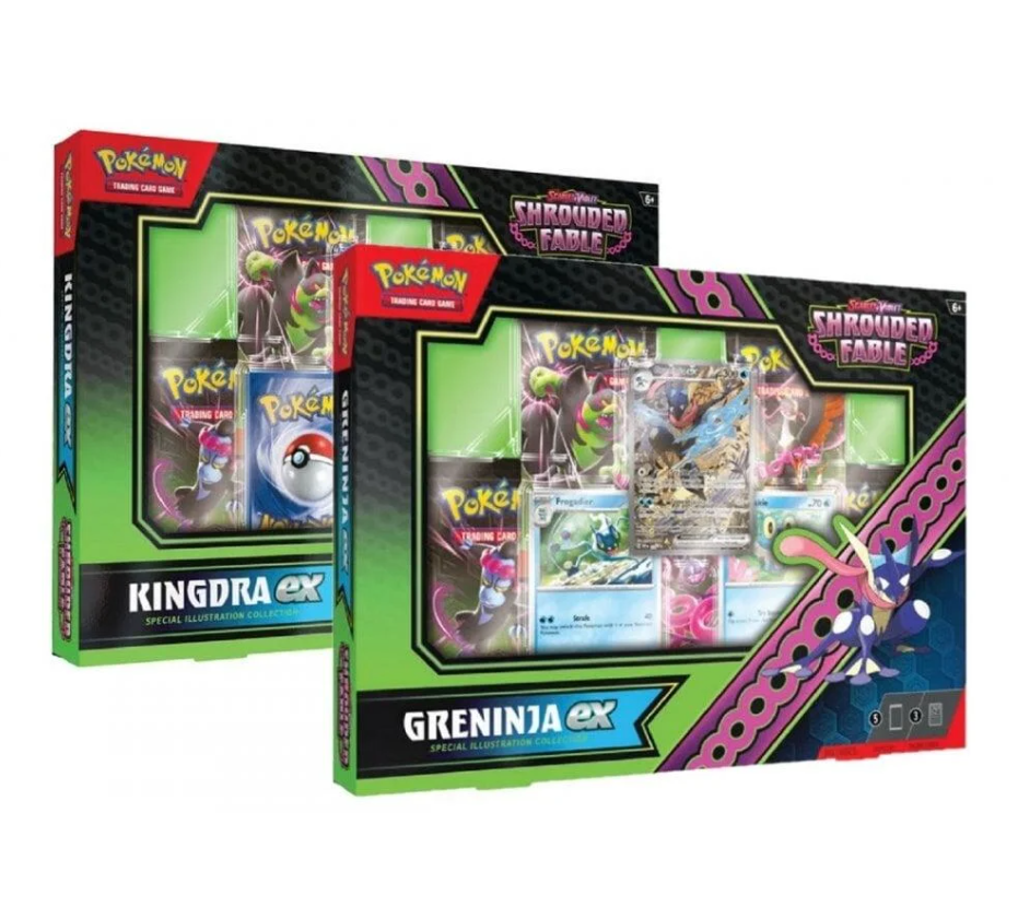 Pokemon Kingdra ex / Greninja ex Shrouded Fable Special Box Collection (EN)