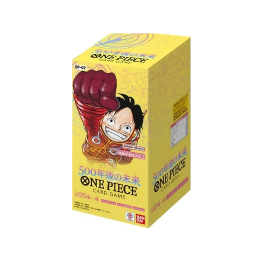 Bandai One Piece 500 OP-07 Years into the Future Booster Box - Japanese - Sealed Display