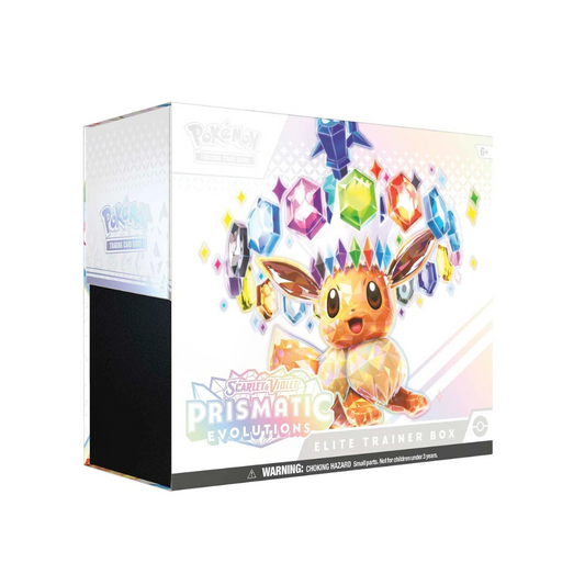 Pokemon Prismatische Entwicklungen 10 Top-Trainer-Box-Karton Deutsch Case ETBs (DE)
