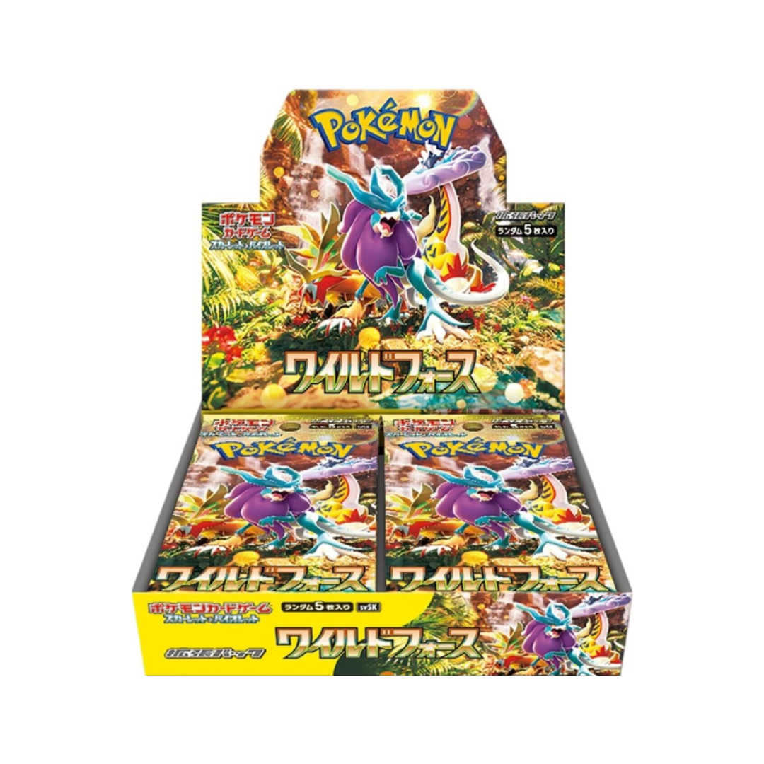 Pokemon Wild Force Display Versiegelte Display-Boosterbox - (JAP) - 