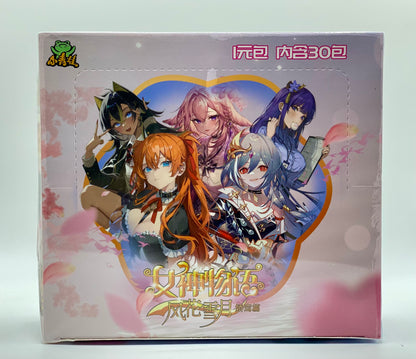 Goddess Story TCG Display BOX NS-10 Anime Waifu Cards Packs