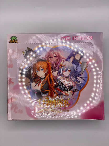 Goddess Story TCG Display BOX NS-10 Anime Waifu Cards Packs