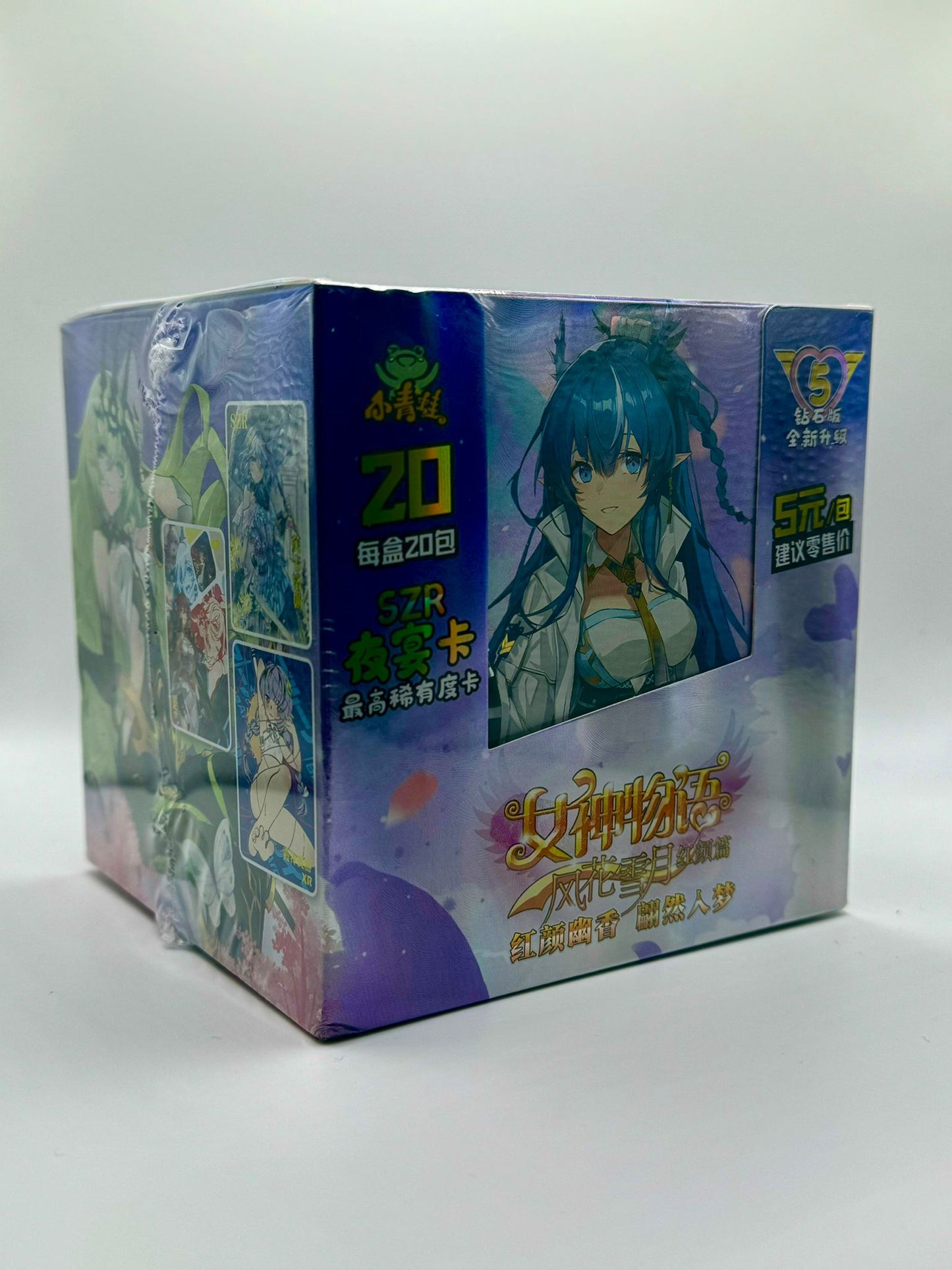 Goddess Story TCG Display BOX NS-5M08 Anime Waifu Cards Packs