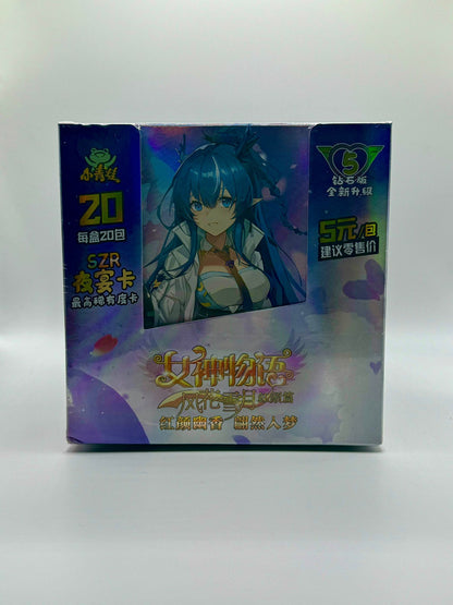 Goddess Story TCG Display BOX NS-5M08 Anime Waifu Cards Packs