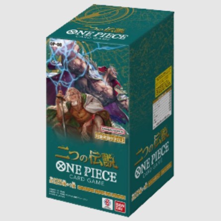 Bandai One Piece OP-08 Two Legends Booster Box Booster Box Display - Japanese -