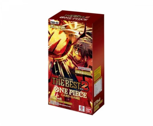 Bandai One Piece PRB-02 The Best Vol.2 Booster Box Display - Japanese - OVP