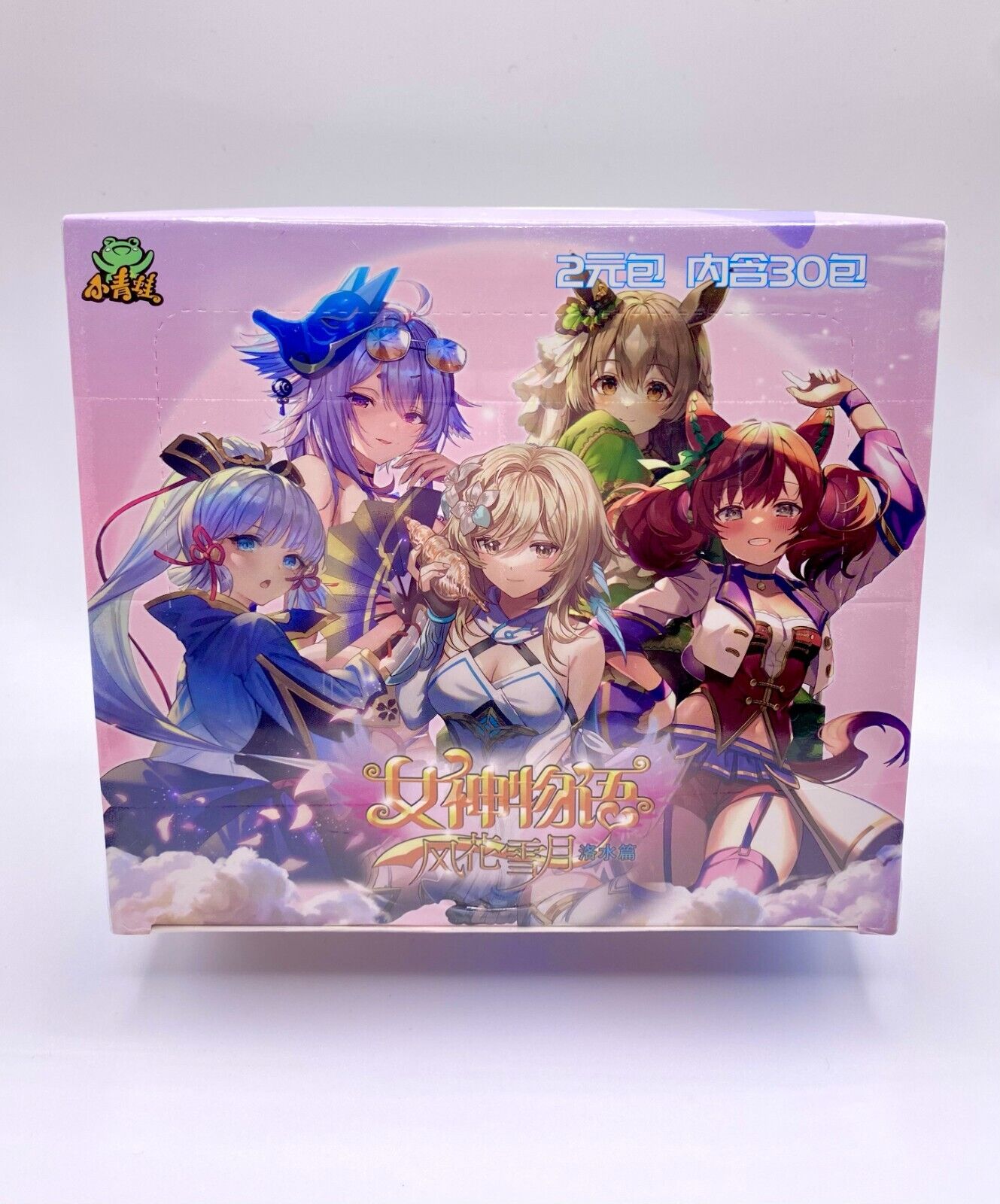 Goddess Story TCG Display Box NS-2M08 Anime Waifu Karten